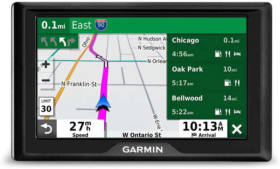 Garmin Drive 52 GPS Navigator with 5â€ Display Features EasytoRead