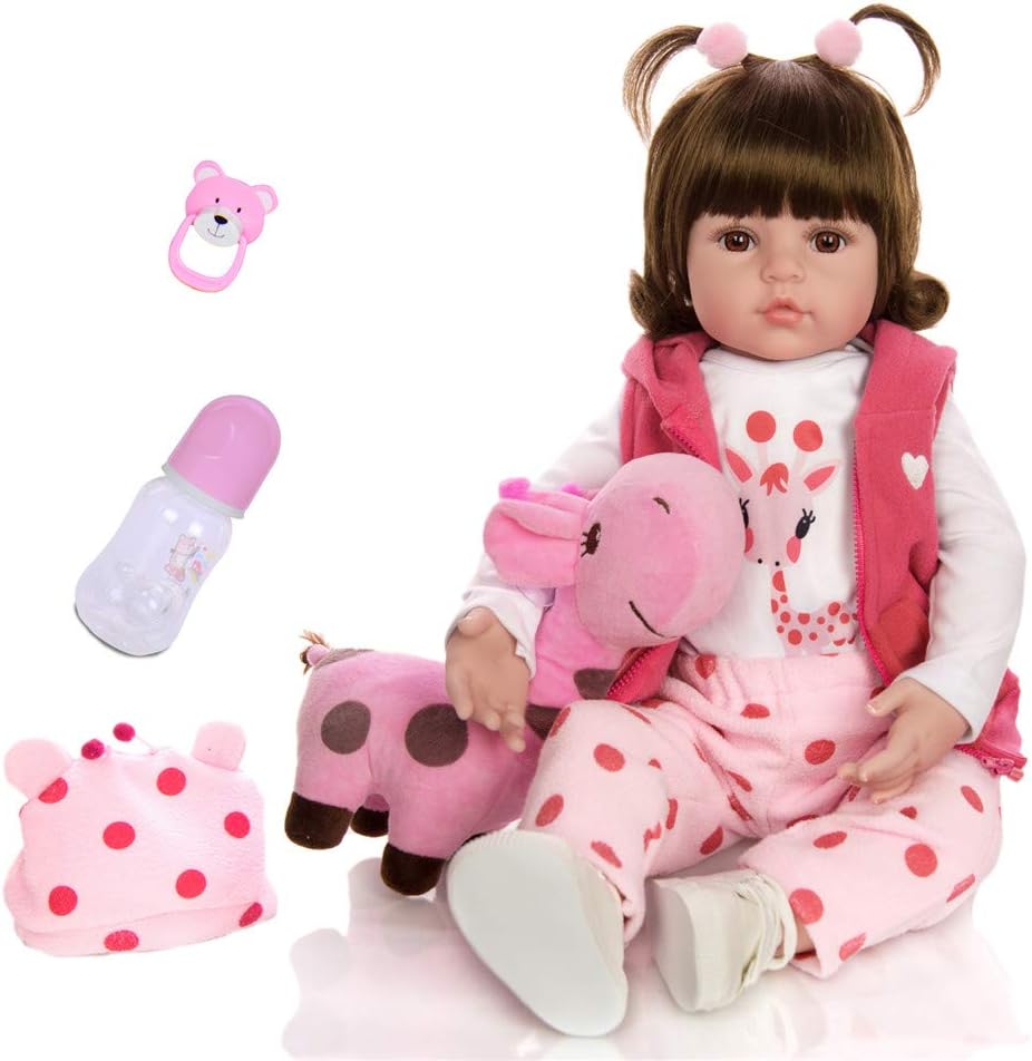 Prezzo GUALA Reborn Doll Giocattolo del Bambino Panno Corpo + Silicone Limbs Bambino Reale realistica Bambola Migliore Regalo per i Bambini Offerte