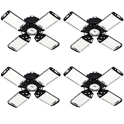 150W LED Garage Light 4Pack, 4+1 Adjustable