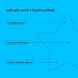Starface Hydro-Star + Salicylic Acid Patches Big Blue Compact 32 count view 2