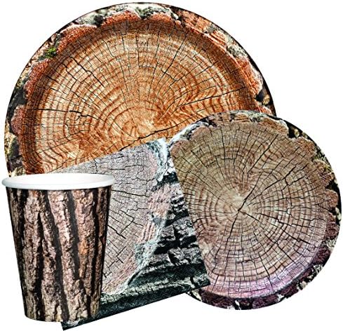 Cut Timber Party Pack for 8
