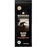 Muskoka Roastery Coffee, Black Bear, Dark Roast, Whole Bean Coffee, 400g