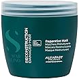 Alfaparf Milano Semi di Lino Reconstruction Reparative Mask - Color Safe Deep Conditioning Hair Mask - Damaged Hair Repair - For Medium to Thick Hair - Vegan Formula (17.2 oz)