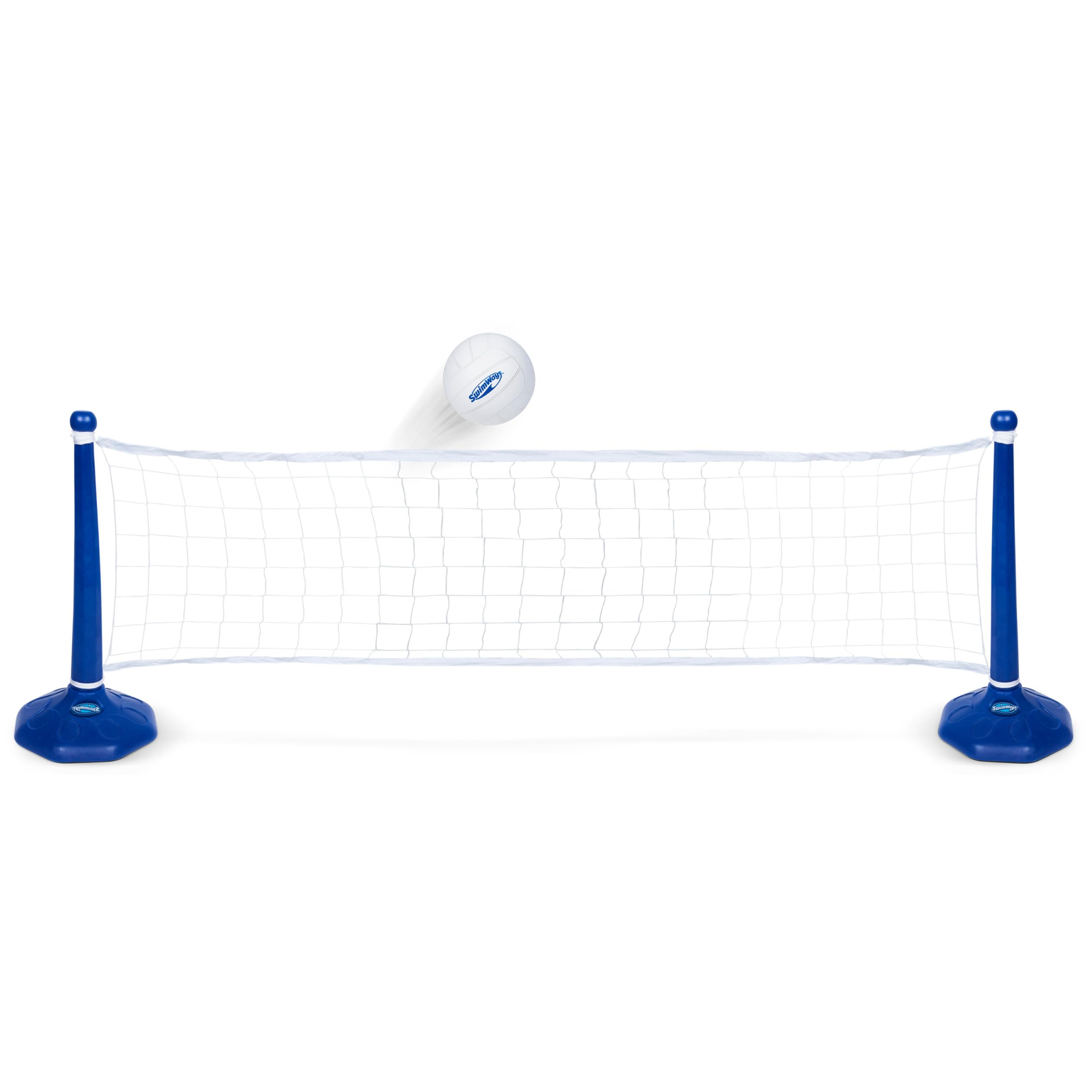 Photo 1 of ***MISSING NET***  Plastic Multi-Sport Volleyball Set, Includes 2 Bases, 1 Net, 1 Volleyball, Ideal for Pool Parties and Outdoor Games