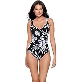 Miraclesuit Women's Swimwear It's a Wrap Tummy Control Underwire Bra One Piece Swimsuit