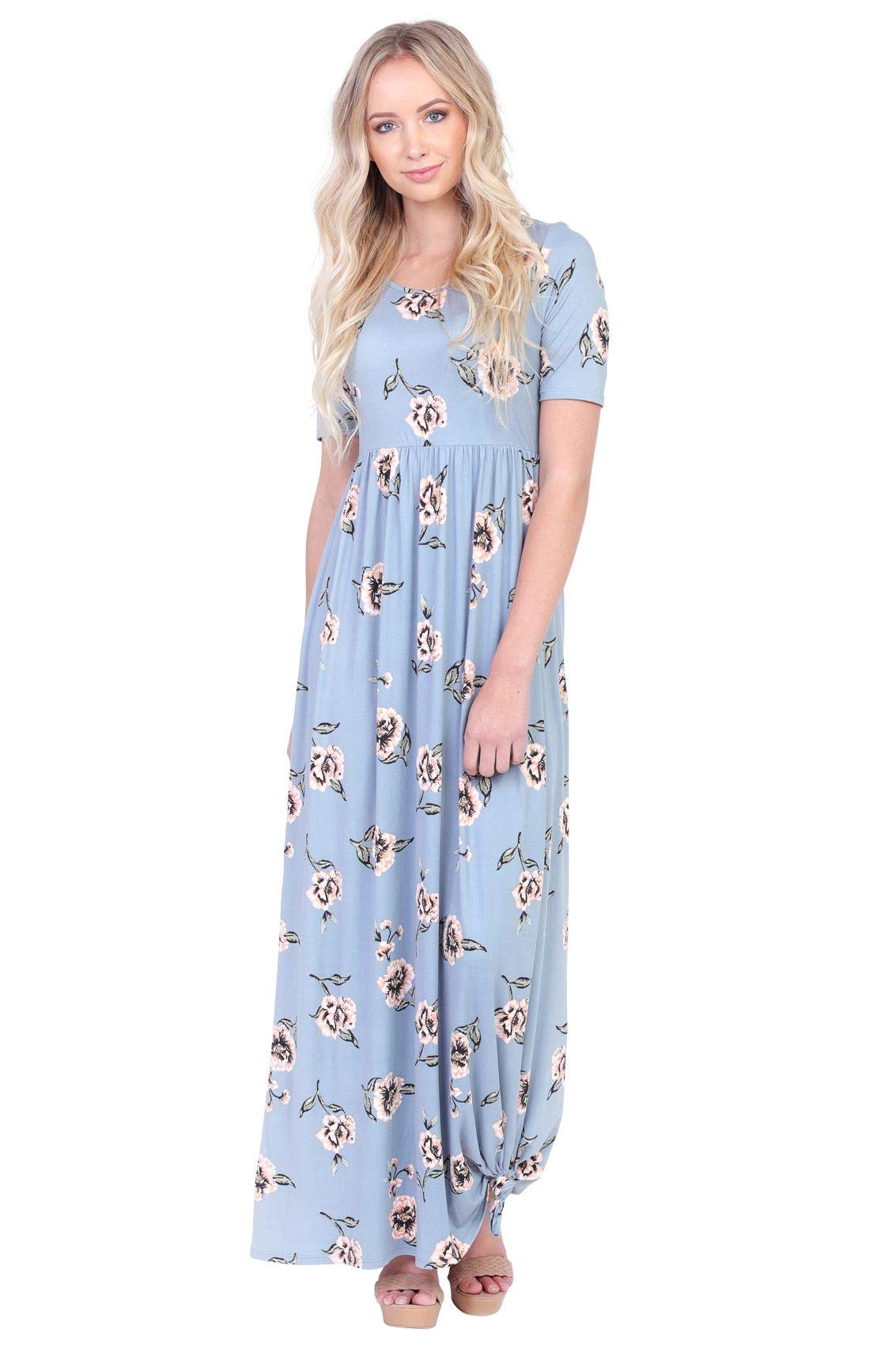 "Miranda Modest Maxi Dress