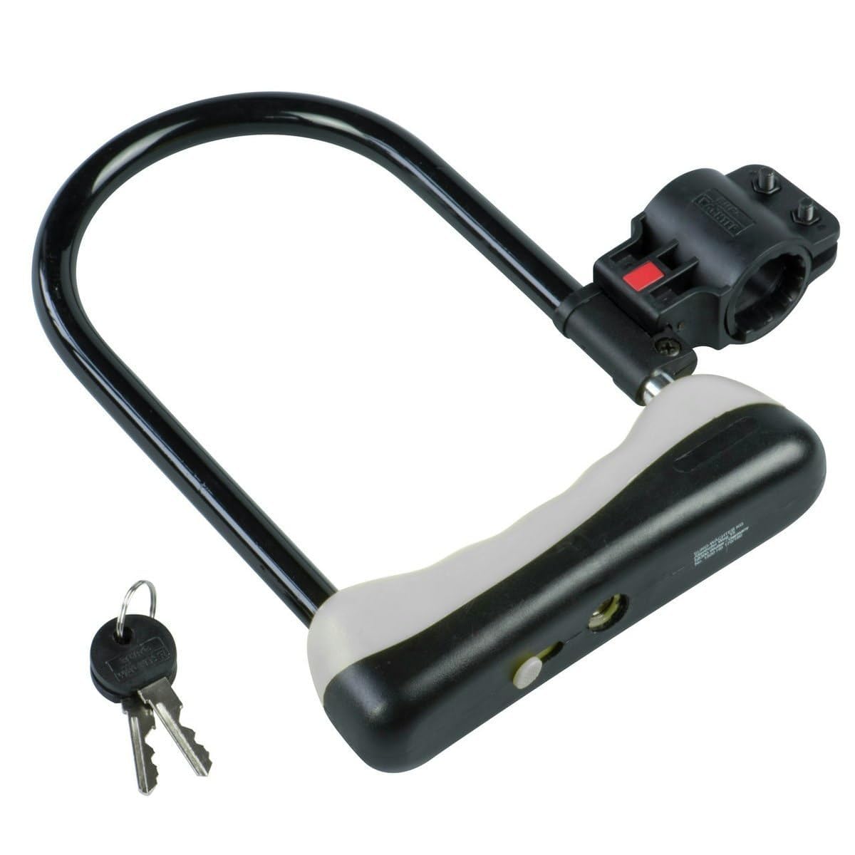 BURG-WÄCHTER Strong U Lock, Double Locking, Height: 180 mm, Shackle Strength: 14 mm, 1500 HB 170/180