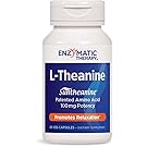 Enzymatic Therapy L-Theanine, 100mg, 60 Vegetarian Capsules