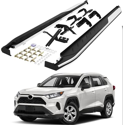 SAREMAS Foot Steps for Toyota RAV4 2019-2022 2023 2024 Running Boards ...