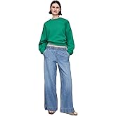 Gap Womens Easy Baggy Fit Pleated Denim
