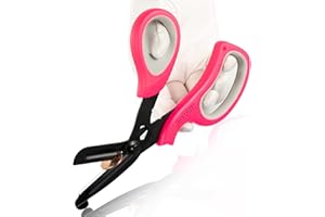 MEUUT Trauma Shears Bandage Scissors -8 inch Heavy Duty Medical Scissors for Nurses Surgical Grade Shears EMT Scissors for EMT Workers Doctors Nurses