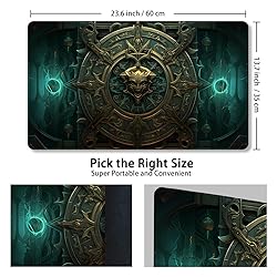 Premium Stitched MTG Playmat with Zones and