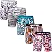 JINSHI Mens Underwear 5 Pack Soft Flex Bamboo Trunks Active Long Leg Boxer Briefs Size Large