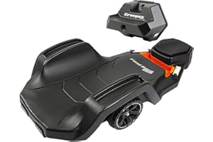 Fastback PRO Ergonomic Automotive Creeper Indoor & Outdoor - Heavy Duty HDPE Three-Wheel All-Terrain & Adjustable Ground Clea