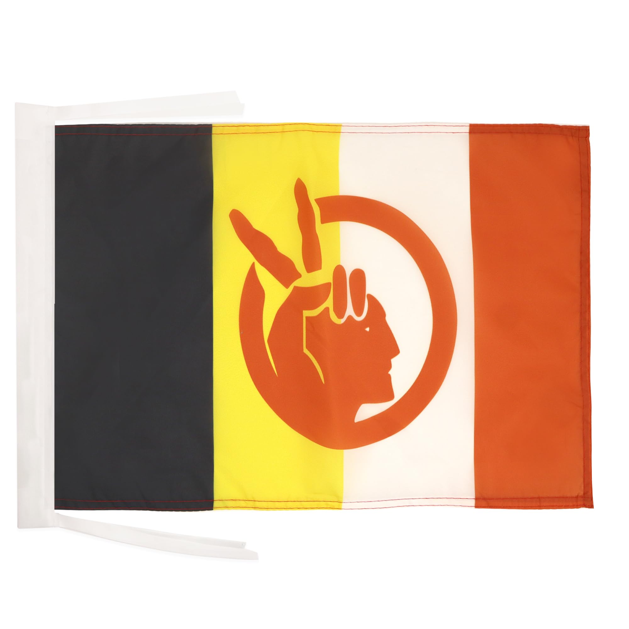 AZ FLAG - American Indian Movement Flag - 18'' x 12'' - 100% Polyester Native American tribe Small Banner with Two Cords - Fade Resistant - Vivid Colors - 18x12 in - 45x30 Cm โ image 1