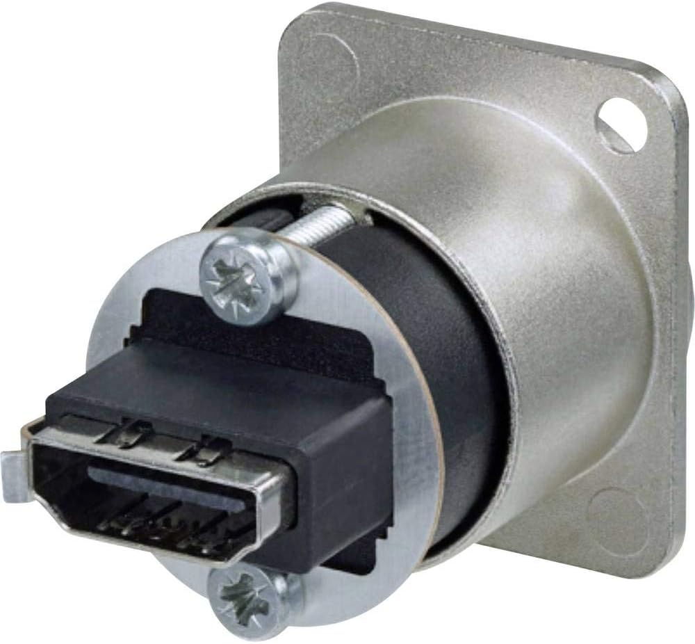 Neutrik HDMI Feed Through Panel Jack - Black, Einheitsgröße - Image 5