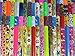Gingerscoolstuff 35 Slap Bracelets. Kids Boys Girls Party Favors. Animal Prints - Hearts - Solid Colors. Storage Tube Included.