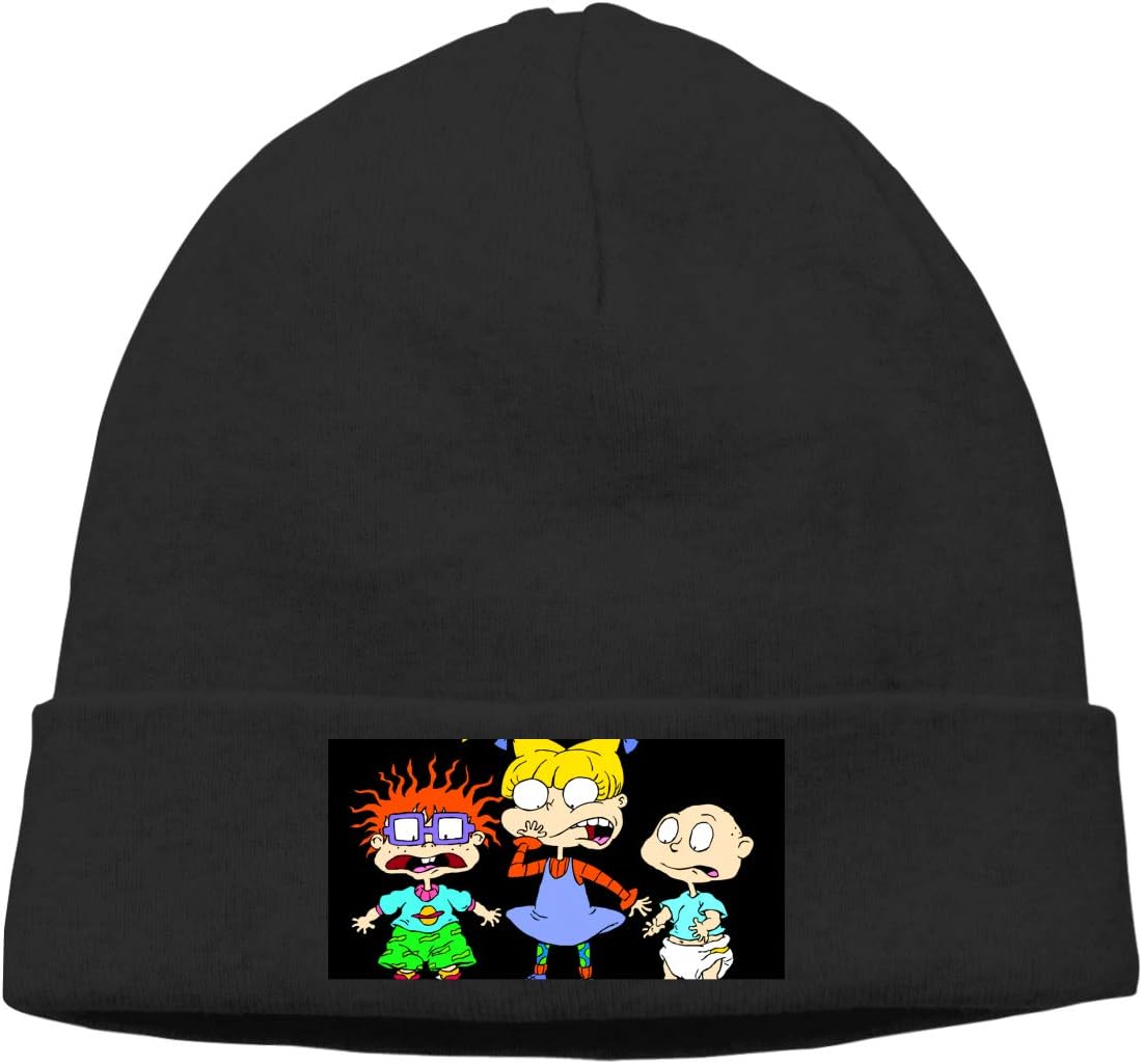 HongStars Rugrats TV Show Beanie Hat, Stretch Knit Hat Warm Wool Cap