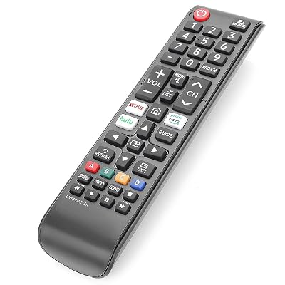 Gvirtue BN59-01315A Remote Control Replacement for Samsung-Smart-TV-Remote, for All Samsung LED QLED LCD 6/7/8/9 Series 4K UHD HDTV HDR Flat Curved Smart TV, with Netflix, Prime Video and Hulu Button