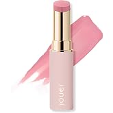 Jouer Essential Lip Enhancer Shine Balm - Enhancing Tinted Lip Balm - Moisturize, Plump, &amp; Nourishing Lip Care - Jojoba Seed Oil and Maxi Lip Formula for Moisturizing and Fullness, Monarch