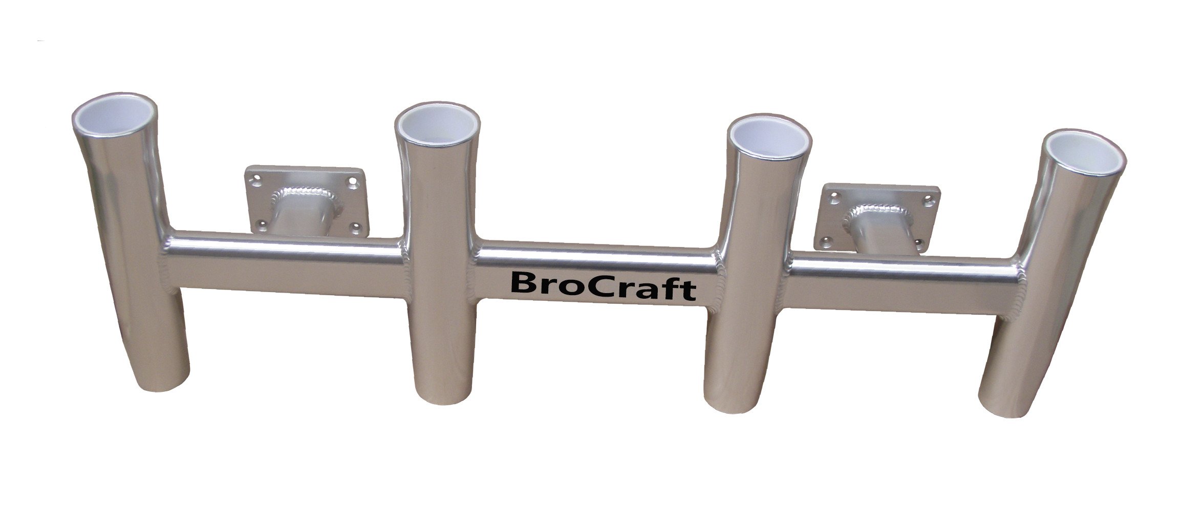 Brocraft Aluminum Wall Mounted 4 Pole Rocket Launcher/Boat Rod Holders