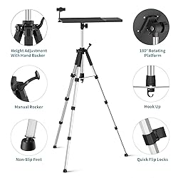 Projector Stand Tripod - Each Leg Height Can Be