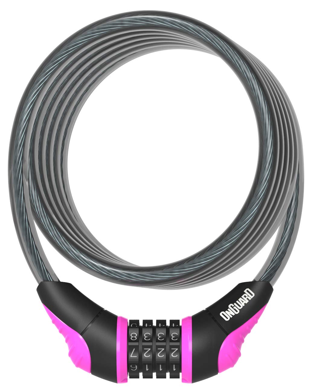 ONGUARD Neon Cable Combo Neon Cable Combo, Fuchsia, M