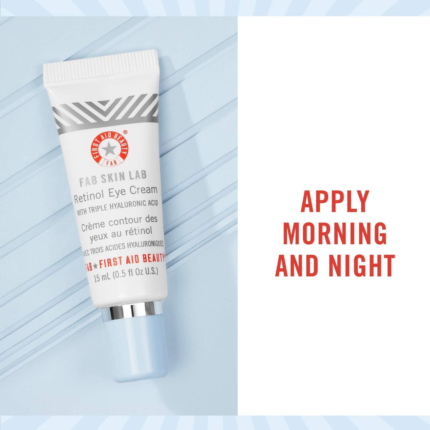 fab skin lab retinol eye cream with triple hyaluronic acid review
