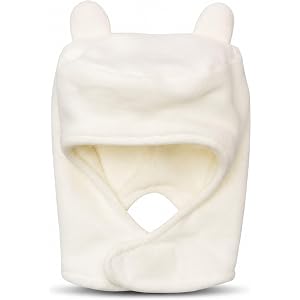 JIXXT Finn Hat | Unisex White Beanie Human Adventure Cosplay Costume Hat