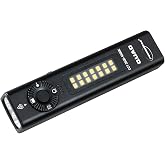 PowerTac Quad 2000 Lumen Flashlight, 4-in-1 Flat Design | USB-C Rechargeable, Multi-Light EDC Light