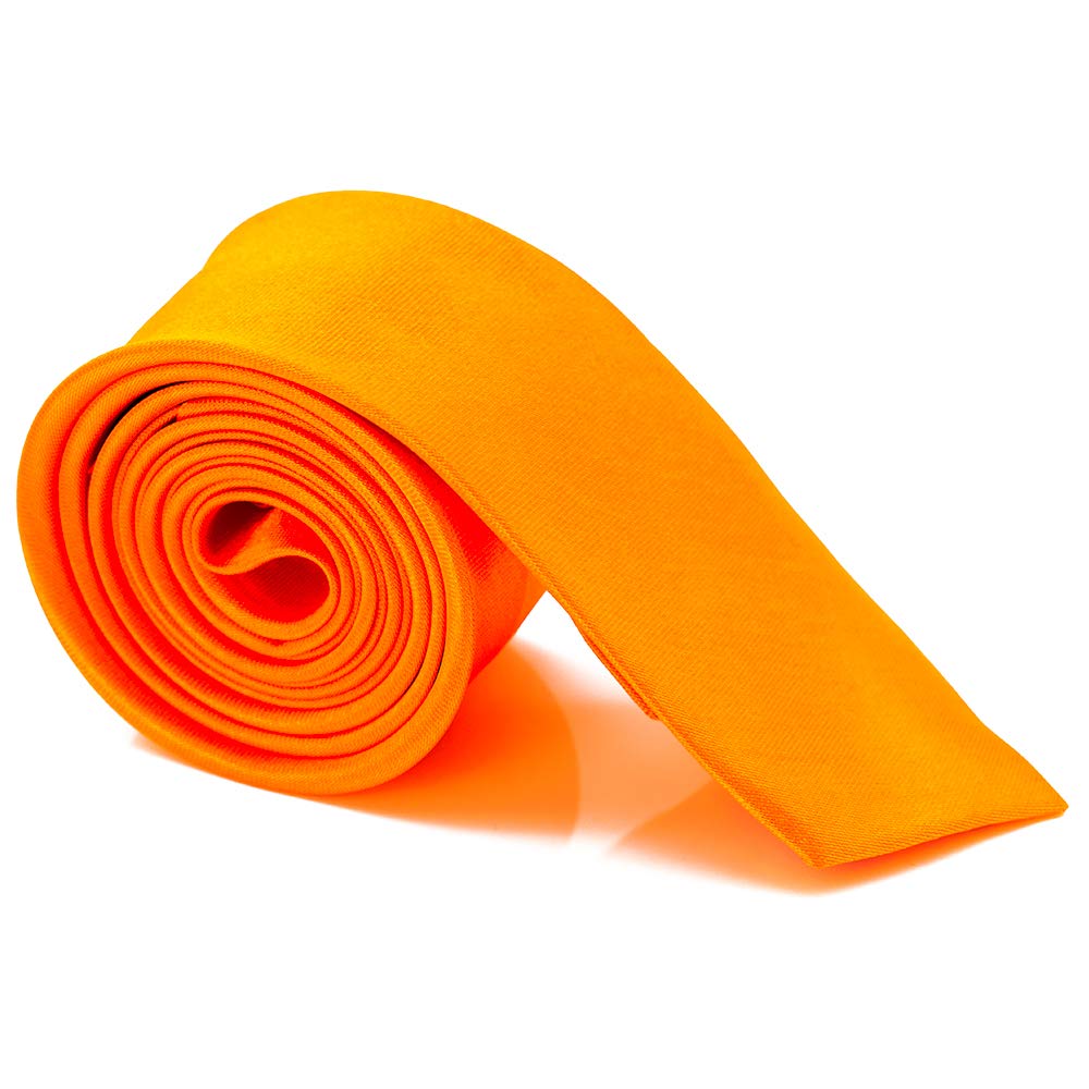 The Glowhouse Adult Neon Tie (Neon Orange)