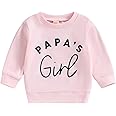 Amnnchya Toddler Baby Girl Boy Sweatshirt Clothes Embroidery Long Sleeve Birthday Sweatshirt Infant Spring Pullover