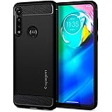 Spigen Rugged Armor Designed for Moto G Power Case (2020) - Matte Black