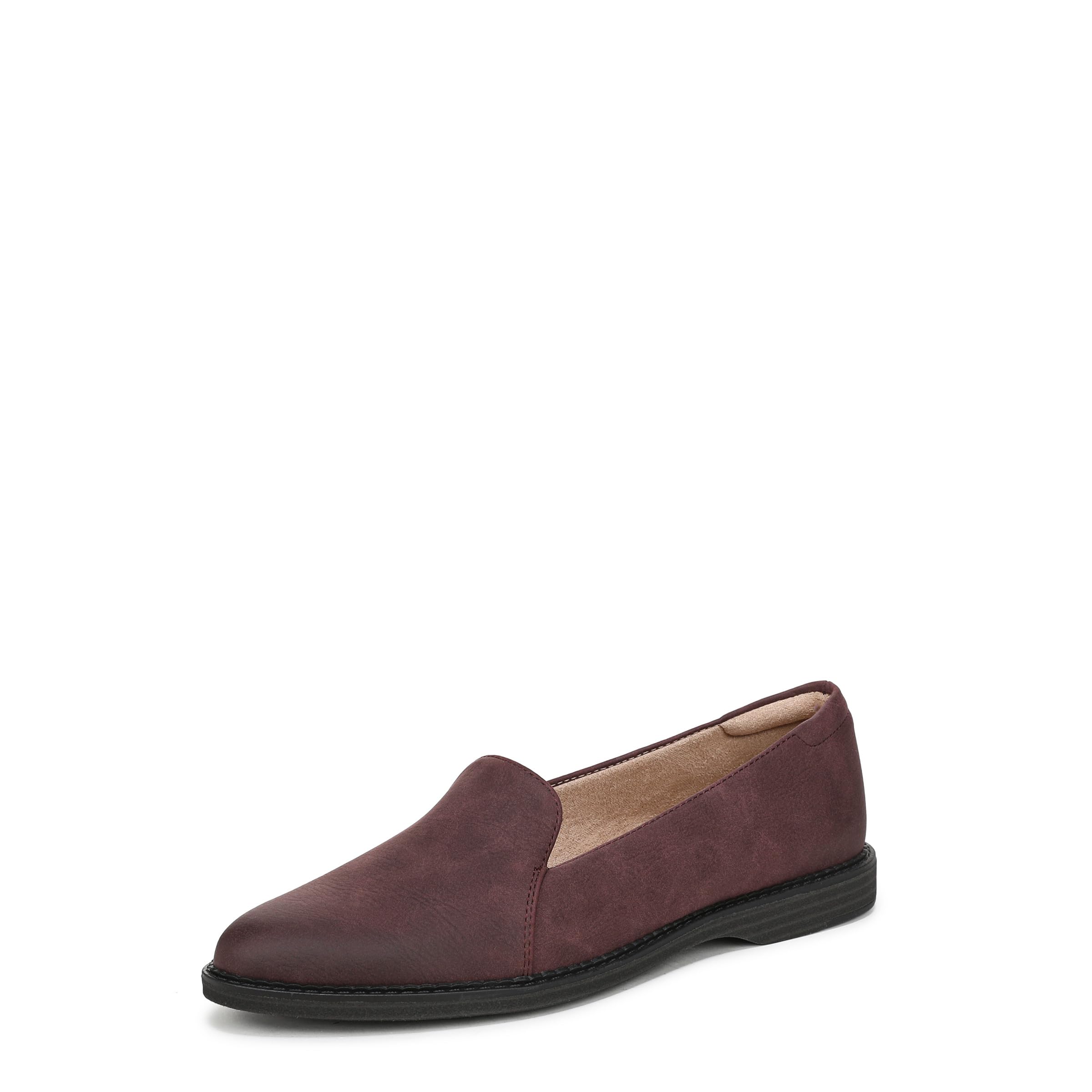 Naturalizer Soul Women’s Yippee Loafer Flat Wine Red 7.5 W