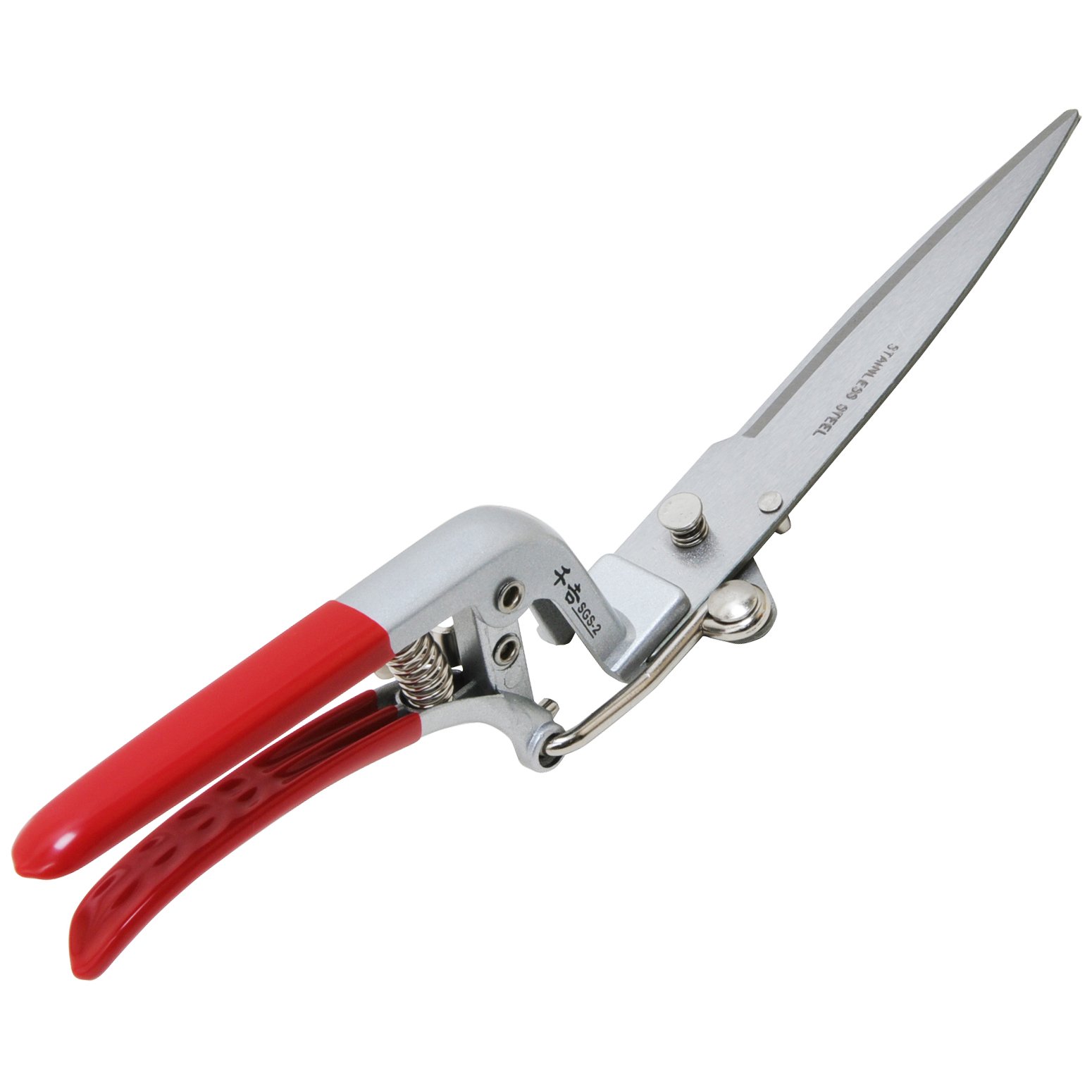 千吉(Senkichi) アルミ柄 片手芝生鋏 全長約320mm SGS-2商品画像