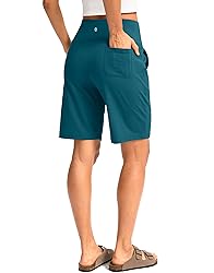 G Gradual Women's Bermuda Long Shorts with Pockets