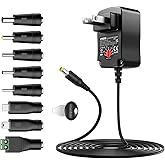 Cargador CA universal Zozo multi voltaje para artículos electrónicos del hogar