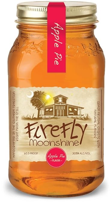Firefly Moonshine Apple Pie Corn Whiskey 30,15% 0,75l Set inkl Ausschüttaufsatz