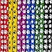 Rhode Island Novelty Paw Print Pencils- Party Favors (Pack of 12)