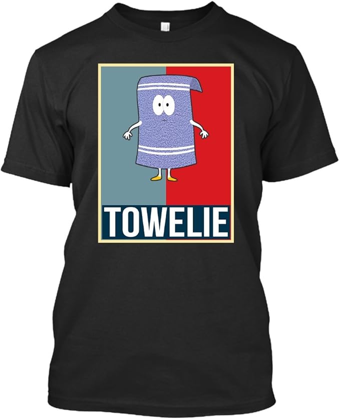 Towelie South Park Shirt I love Towelie T Shirt (L,Black) Amazon.ca