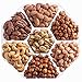 Nut Haven Gourmet sweet & salty Nut Gift Basket/Box ~ variety of freshly roasted 7 section nut tray ~ Great for: Corporate, Holiday, Birthday, Get well, Thank you, Men & Women, snack ~ Prime