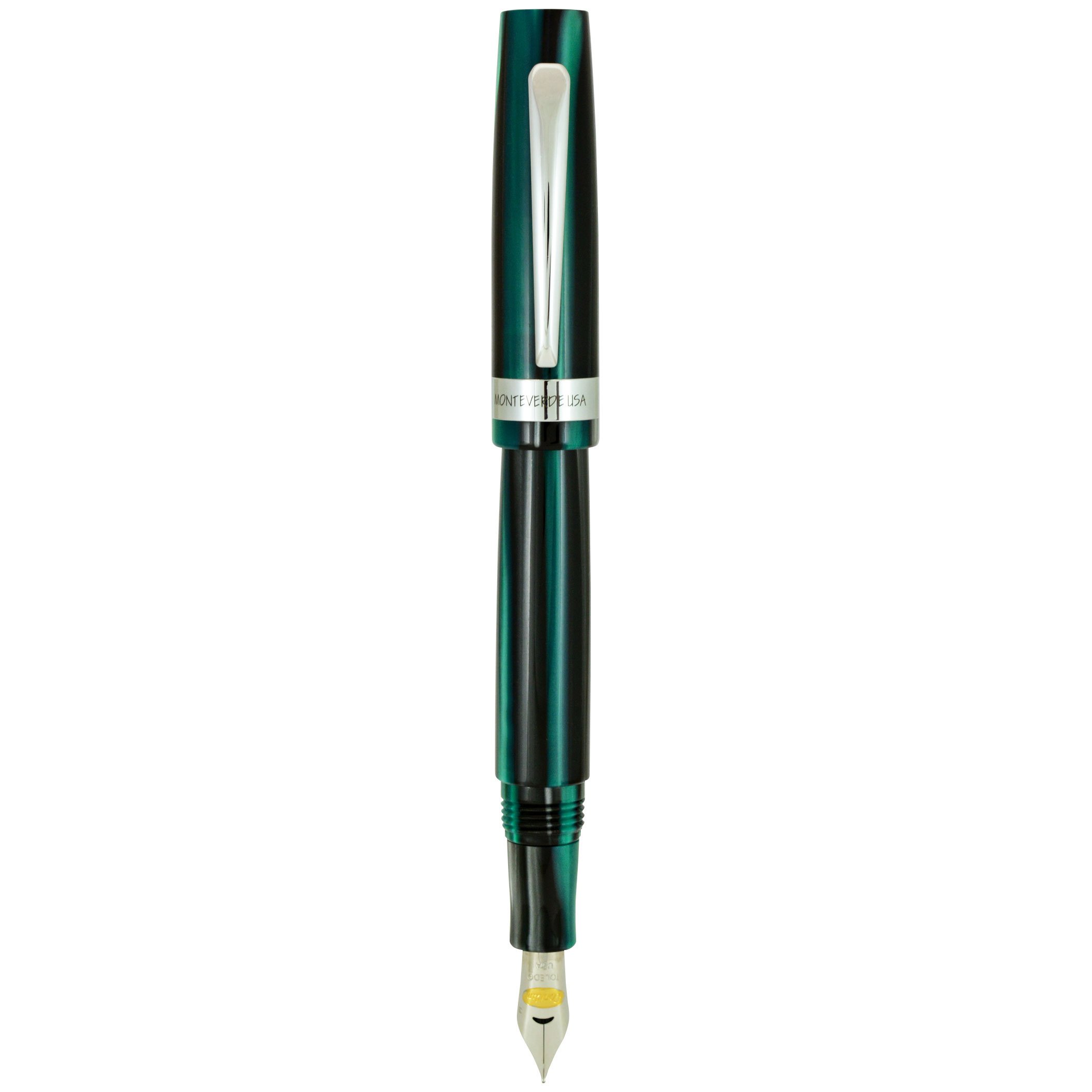 Monteverde"B" Giant Sequoia Fountain Pen - Green