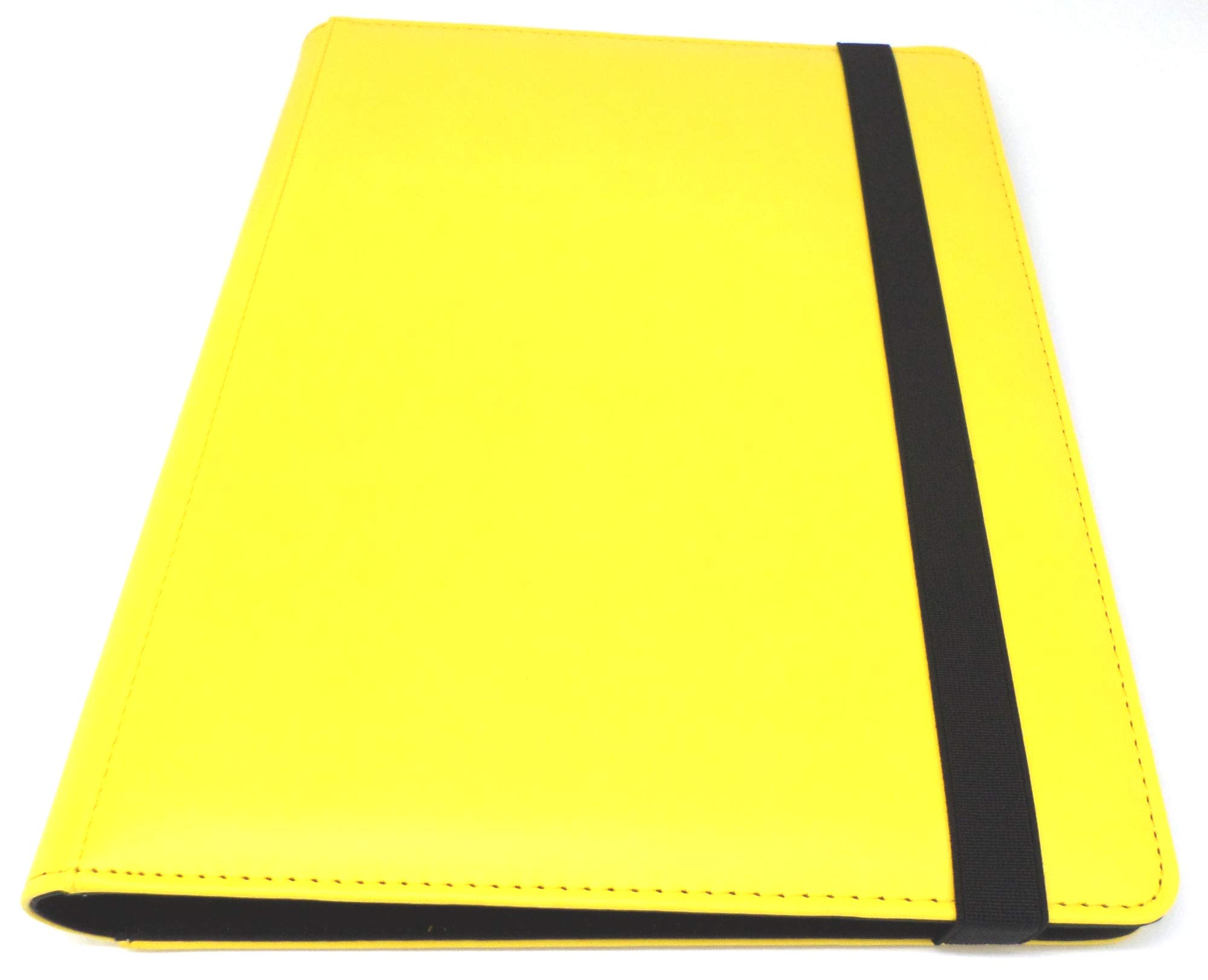 docsmagic.de Pro-Player Premium 9/18-Pocket Album Yellow - 360 Card Binder - MTG - PKM - YGO