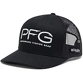 Columbia Unisex PFG Fish Flag Mesh Ball Cap