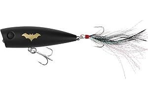 LITTMA Bass Fishing Topwater Popper Lures - Effective Top Water Lures for Bass Anglers - Durable Design for Catching Trophy Bass with High-Performance Popping Action