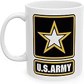 U.S. Army Coffee Mug (White, 11oz)