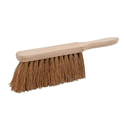 6" (150mm) British made stiff bristle PVC hand brush by HILLS