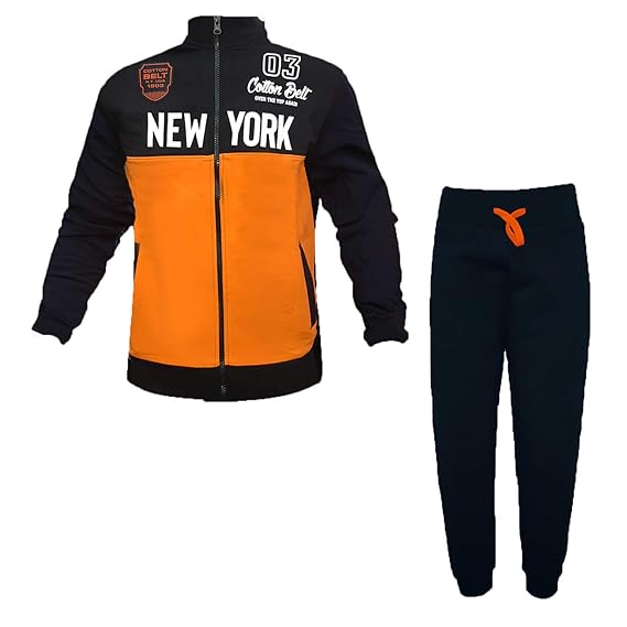 tuta puma bambino arancione