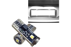 DUSCOKE 2PCS T10 194 LED Bulb 6000K White - CANBUS Error-Free, 3030 Chipset Bright 168 2825 W5W Car Interior LED Light Bulb Replacement for Dash Dome Map Door Courtesy License Plate Lights