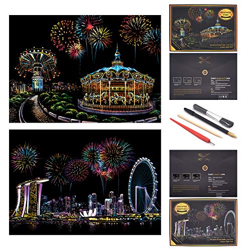 A3-amusement Park + Singapore(2pcs)